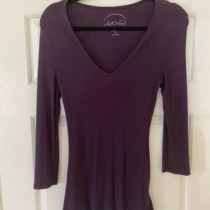Dark Purple International Concepts Top